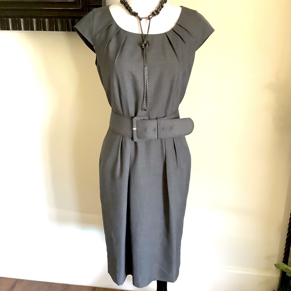 Calvin Klein belted dress